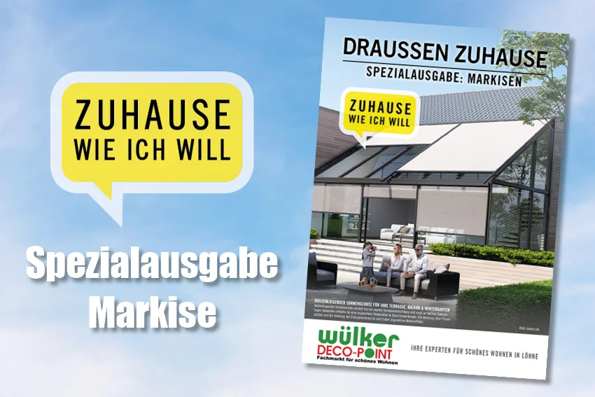 Unser aktueller Markisen-Prospekt