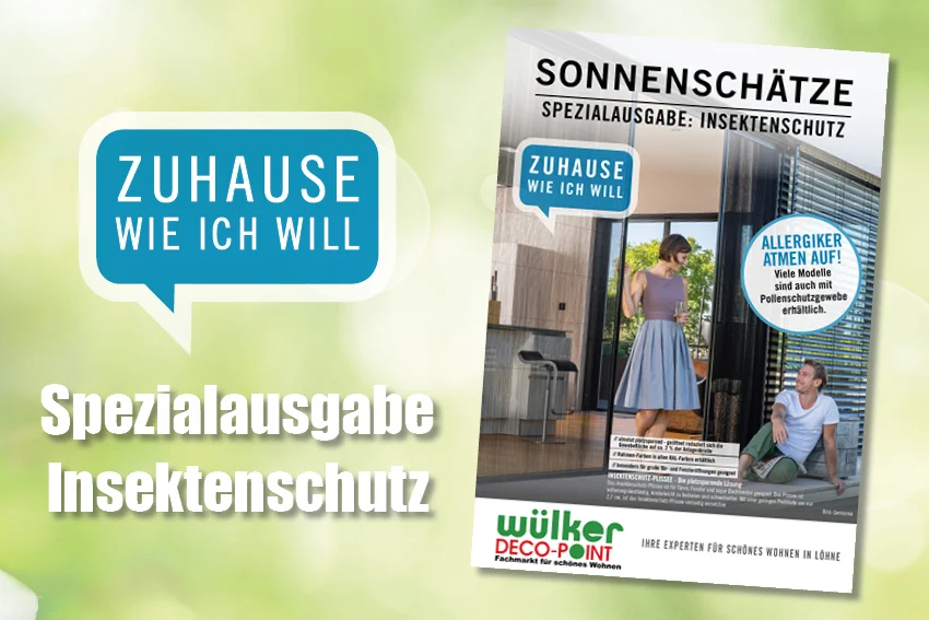 Unser aktueller Insektenschutz-Prospekt